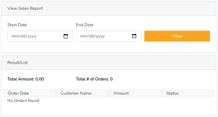 Monitor Your Sales