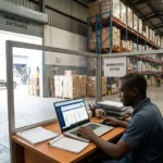 Inventory Management Software Used To Keep Stock Management in a warehouse