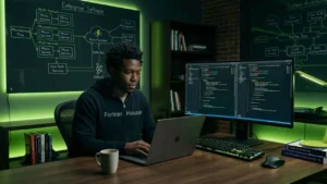 A Fortran House Software Developer Building An Enterprise Software Solution