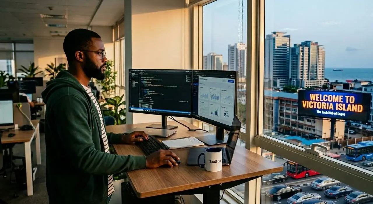 software developer in Lagos deploying Software Development AI for a SaaS business - Fortran House