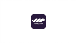 Handyseam tailoring management app logo - published on Fortran house