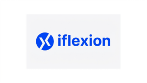 Iflexion software company logo on fortran house